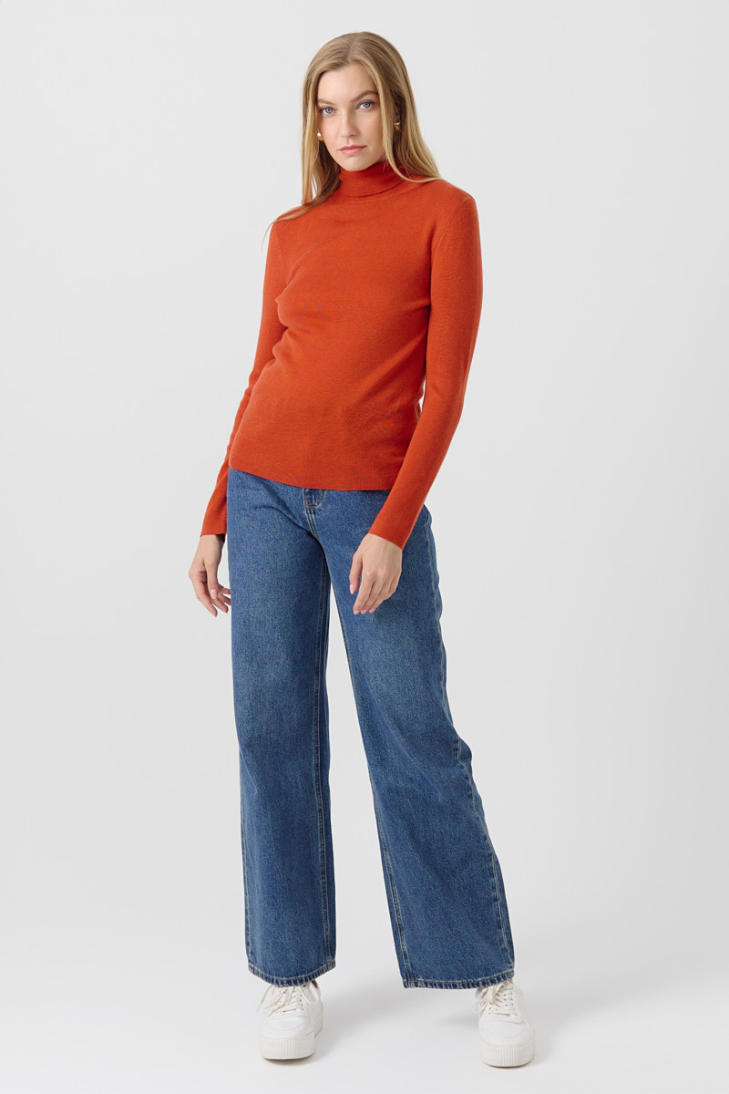 JERSEY CALINE COLOR ANARANJADO 2